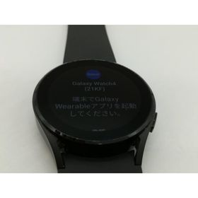 【中古】SAMSUNG Galaxy Watch4 40mm Armor Aluminum ブラック SM-R860NZKAXJP【神保町】保証期間１ヶ月【ランクB】