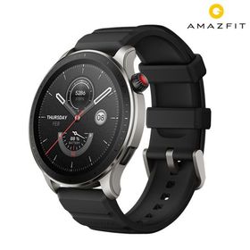 アマズフィット GTR4 充電式クオーツ スマートウォッチ メンズ レディース Alexa Bluetooth Amazfit SP170050C181 デジタル ブラック 黒 記念品 ギフト