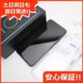 超美品 ZenFone 6 ZS630KL-BK128S6 ミッドナイトブラック スマホ 本体 白ロム 中古