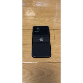 アイフォーン(iPhone)のiPhone11 64GBブラック本体(スマートフォン本体)