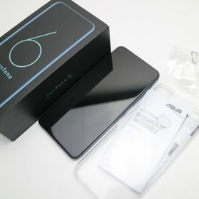ゼンフォン(ZenFone)の超美品 ZenFone 6 ZS630KL-BK128S6 M777(スマートフォン本体)