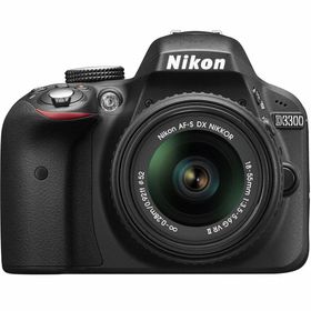 Nikon デジタル一眼レフカメラ D3300 18-55 VR IIレンズキット ブラック D3300LKBK