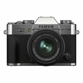 【中古】【1年保証】【美品】FUJIFILM X-T30 II XC 15-45mm OIS PZ シルバー