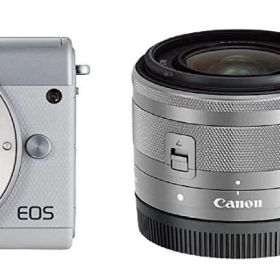 【中古】Canon キヤノン EOS M100 ダブルレンズキット ホワイト