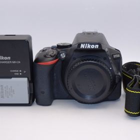 【中古】【外観並級】Nikon デジタル一眼レフカメラ D5500 ボディー ブラック 2416万画素 3.2型液晶 タッチパネル D5500BK