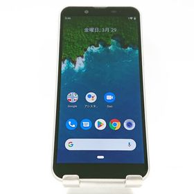 Android One S5 S5-SH Y!mobile クールシルバー 送料無料 本体 c03331 【中古】