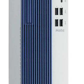 NEC デスクトップパソコン Mate J タイプML(Intel 13th Core i3-13100/Windows 11 Pro/4GB/256GB SSD/Officeなし/DVD SuperMulti) 白/青