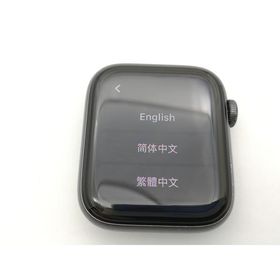 【中古】Apple Apple Watch Series5 GPS 44mm スペースグレイアルミケース (バンド無し)【ECセンター】保証期間１ヶ月【ランクC】