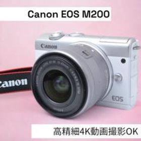 4K動画撮影◎Canon EOS M200 レンズキット/自撮り/一眼レフ