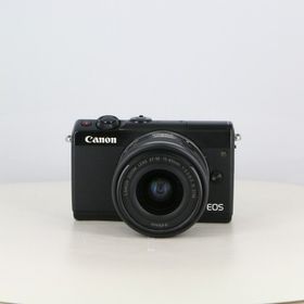 【中古】 (キヤノン) Canon EOS M100 EF-M15-45IS STM レンズキットBK【中古カメラ デジタル一眼】 ランク：B