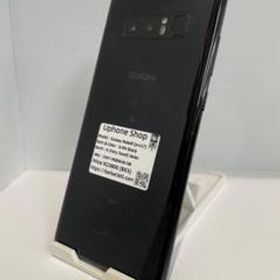 Galaxy Note 8 SCV37 ブラック 白ロム SIMロック解除済み