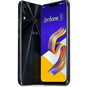 【中古】【安心保証】 ZenFone 5 2018 ZE620KL-BK64S4[64GB/4GB] SIMフリー シャイニーブラック