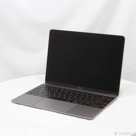 MacBook 12-inch Early 2016 MLH72J／A Core_m3 1.1GHz 8GB SSD256GB スペースグレイ 〔10.15 Catalina〕