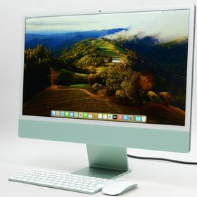 【中古】Apple iMac 24インチ 4.5K Retinaディスプレイモデル M1(8コアCPU/7コアGPU) 256GB グリーン MJV83J/A