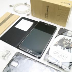 ギャラクシー(Galaxy)の超美品 SC-01F GALAXY Note 3 ブラック 白ロム M333(スマートフォン本体)