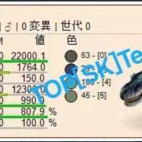 ティラノサウルスページ🏵️卵二つ500円🏵️807dm🏵️最近ステータス | ARK Survival Evolved(アーク サバイバル エボルブド)のアカウントデータ、RMTの販売・買取一覧