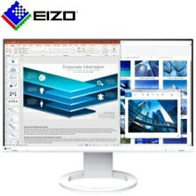 【送料無料】EIZO 液晶ディスプレイ 23.8型/1920×1080/HDMI、DisplayPort、USB Type-C/ホワイト/スピーカー：あり EV2480-ZWT