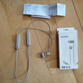 SONY WI-C100 WHITE ソニー ワイヤレスステレオヘッドセット