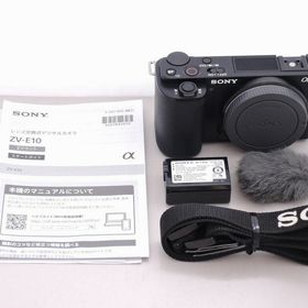 【期間限定セール】ソニー SONY ミラーレス一眼カメラ ボディ ブラック ZV-E10 【中古】