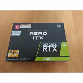 エムエスアイ(msi)のMSI GeForce RTX 3060 Ti AERO ITX 8G(PC周辺機器)