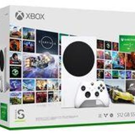 【中古】Xbox Seriesハード Xbox Series S本体 512GB スターターバンドル (Xbox Game Pass Ultimate 3ヶ月利用権 同梱版) [RRS-00159]