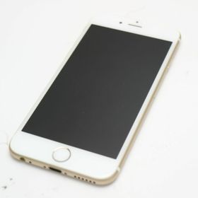 アイフォーン(iPhone)の超美品 SOFTBANK iPhone6 16GB ゴールド 白ロム M666(スマートフォン本体)