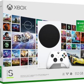 [新品] 在庫あり即日発送 Xbox Series S スターターバンドル [512GB ロボット ホワイト] RRS-00159 [Xbox Game Pass Ultimate 3ヶ月利用権 同梱版] 4549576224428