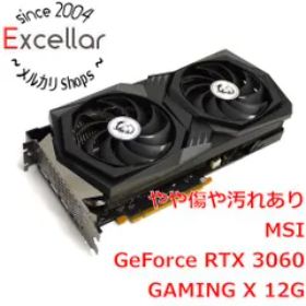 [bn:10] MSI製グラボ GeForce RTX 3060 GAMING X 12G PCIExp 12GB