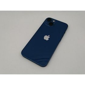 【中古】Apple docomo 【SIMフリー】 iPhone 13 128GB ブルー MLNG3J/A【博多】保証期間1ヶ月【ランクC】