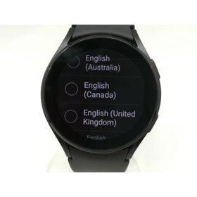 【中古】SAMSUNG Galaxy Watch4 40mm Armor Aluminum ブラック SM-R860NZKAXJP【日本橋3】保証期間１ヶ月【ランクA】