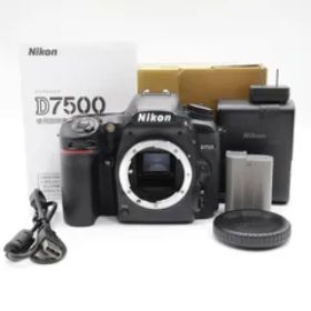 【良品】Nikon デジタル一眼レフカメラ D7500 ボディ ブラック