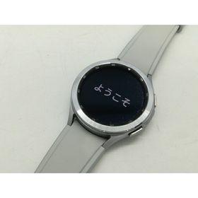【中古】SAMSUNG Galaxy Watch4 Classic 46mm SM-R890NZSAXJP シルバー【浜松駅前】保証期間1ヶ月【ランクB】