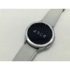 【中古】SAMSUNG Galaxy Watch4 Classic 46mm SM-R890NZSAXJP シルバー【浜松駅前】保証期間１ヶ月【ランクB】