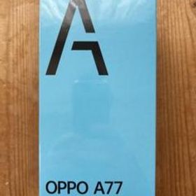 未開封 OPPO A77 ブルー 128 GB SIMフリー