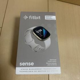Fitbit Sense ルナホワイト/ソフトゴールド スマートウォッチ