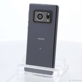 【中古】SHARP(シャープ) AQUOS R6 128GB ブラック A101SH SoftBank 【377-ud】
