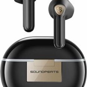 SOUNDPEATS Air3 Deluxe HS ワイヤレスイヤホン Bluetooth 5.2 ハイレゾ対応/LDAC サウンドピーツ インナーイヤー型 ミッドナイトブラック