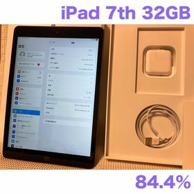 アップル(Apple)のiPad 第7世代 WiFi 32GB スペースグレイ 84.4%(タブレット)