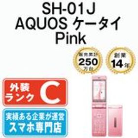 【中古】 SH-01J AQUOS ケータイ Pink sh01jpk6mtm