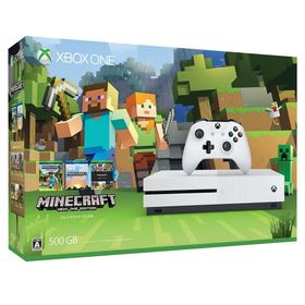 Xbox One S 500GB Ultra HD ブルーレイ対応プレイヤー Minecraft 同梱版 (ZQ9-00068) (整備済み品) Xbox One