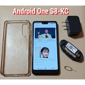 キョウセラ(京セラ)のAndroid One S8 64GB S8-KC シムフリーSIMロック解除み(スマートフォン本体)