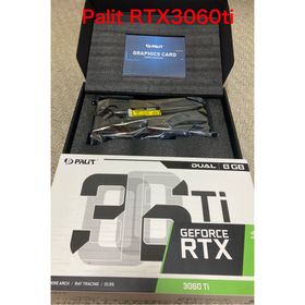 Palit GeForce RTX 3060 Ti Dual V1非LHR(PC周辺機器)