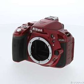 〔中古品〕 Nikon D5300 ボディ レッド (2410万画素／SDXC)〔中古品〕 Nikon D5300 ボディ レッド (2410万画素／SDXC)