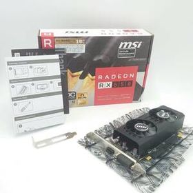 4A472D【動作保証付】MSI Radeon RX 550 AERO ITX 4G JOC 元箱有 グラフィックメモリ４GB