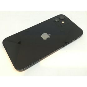【中古】Apple au 【SIMロック解除済み】 iPhone 12 64GB ブラック MGHN3J/A【吉祥寺南口】保証期間1ヶ月【ランクC】
