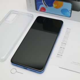 新品同様 SIMフリー Redmi Note 11 スターブルー M111(スマートフォン本体)