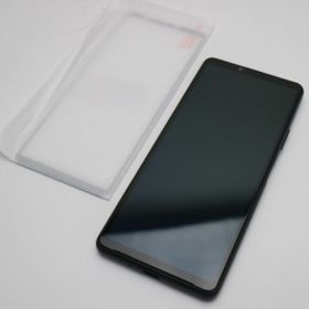ソニー(SONY)の超美品 Xperia 10 III SOG04 ブラック SIMロック解除済み M111(スマートフォン本体)