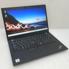 【中古 Cランク】Lenovo ThinkPad X13 Gen1 第10世代 Core i5 10310U 1.7GHz 8GB SSD256GB 13.3インチ（1920×1080）Windows 11Pro 20T3S54100 ノートパソコン レノボ 顔認証、指紋認証搭載