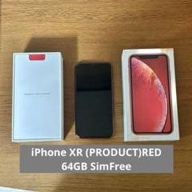 iPhone XR (PRODUCT)RED 64GB au(SimFree)