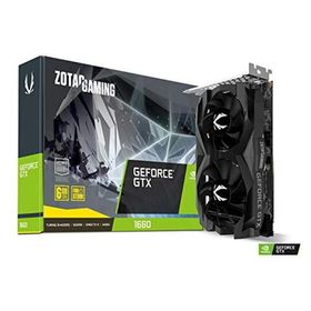 ZOTAC Gaming GeForce GTX 1660 6GB GDDR5 192ビットゲームグラフィックカード 超コンパクト ZT-T